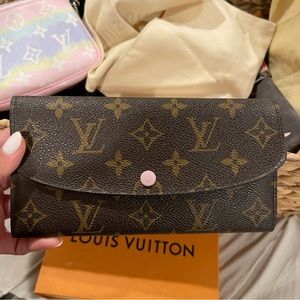 💕RESERVED💕Louis Vuitton Emilie Wallet Rose Ballerine